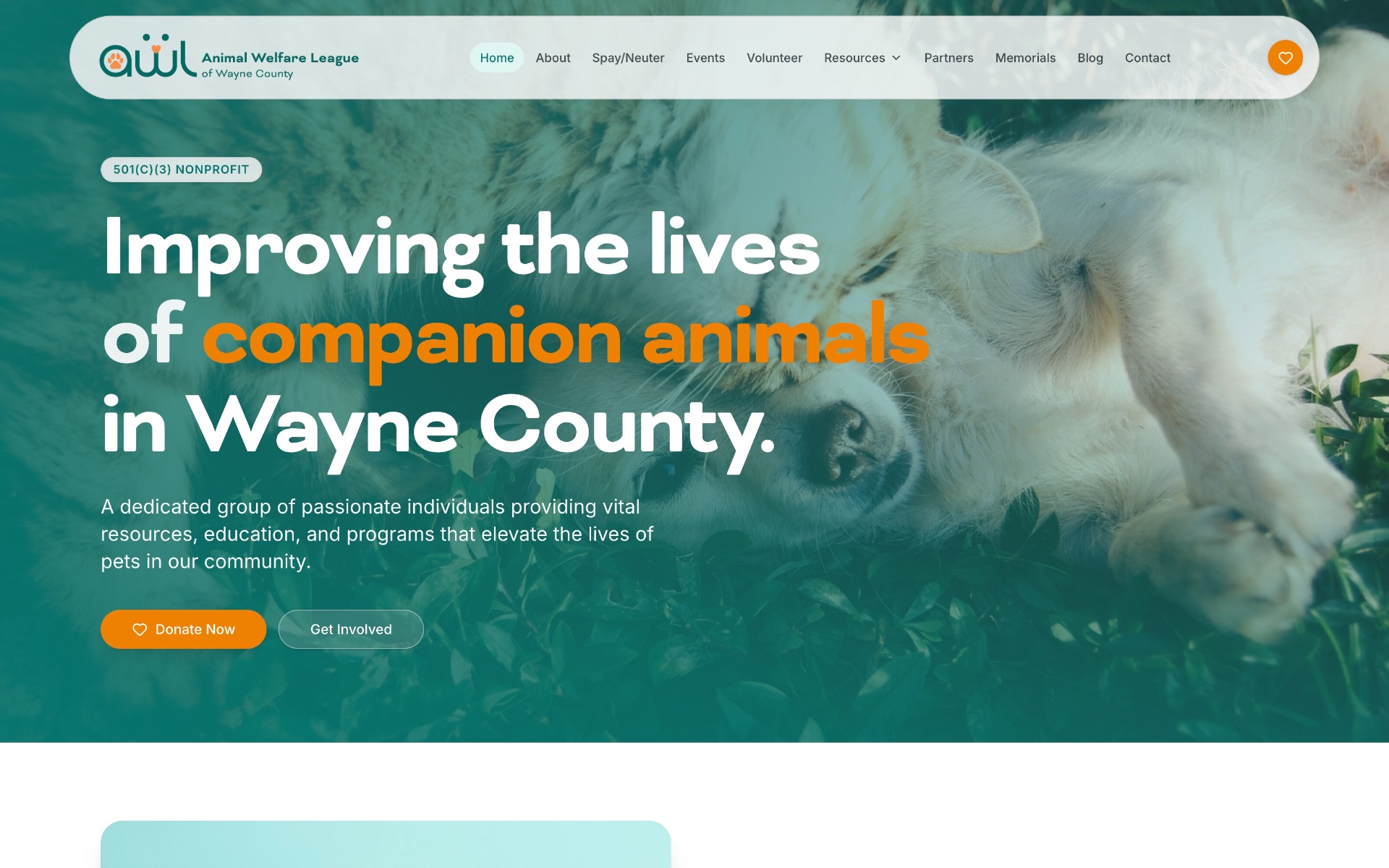 Animal Welfare League of Wayne County